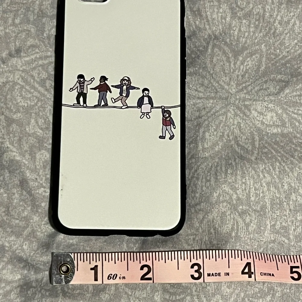 Stranger Things Walking On Rope iPhone 6/6S Phone Bumper Cover Otterbox